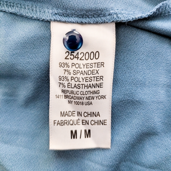 Flowy Philosophy Steel Blue Top - Picture 11 of 11